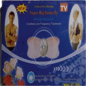 Super Big Butterfly Cordless Pulse Massager (Model: XFT-1002)